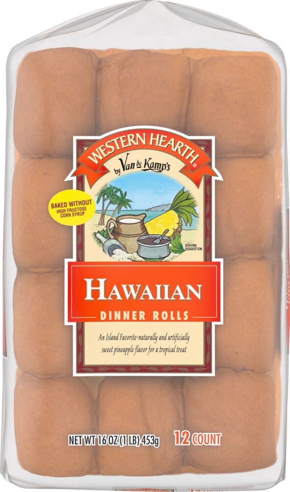 slide 2 of 5, Western Hearth Hawaiian Dinner Rolls, 12 ct