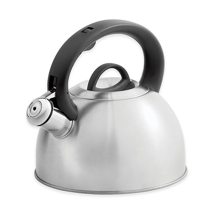 slide 1 of 3, SALT Stainless Steel Tea Kettle, 2.1 qt