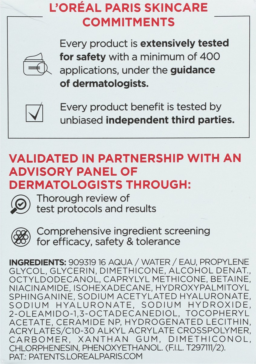 slide 8 of 9, L'Oréal Derm Intensives Micro Hyaluronic Acid + Ceramides Line-Plumping Water Cream 1.7 oz, 1.7 oz