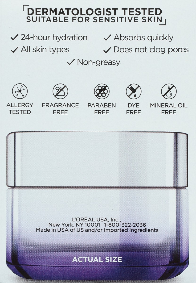 slide 3 of 9, L'Oréal Derm Intensives Micro Hyaluronic Acid + Ceramides Line-Plumping Water Cream 1.7 oz, 1.7 oz