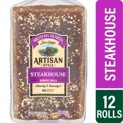 Western Hearth Artisan Style Steakhouse Dinner Rolls