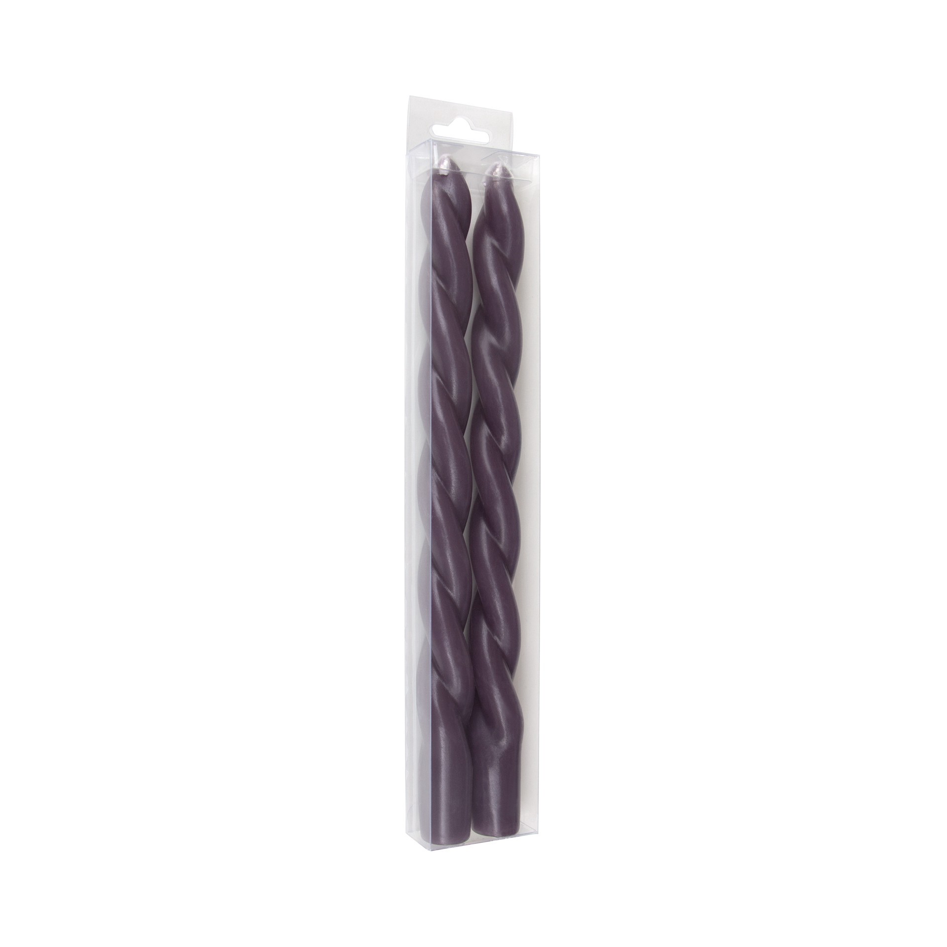 slide 2 of 3, 10" Unscented Twist Taper Candles, 2ct. By Ashland, 2 ct