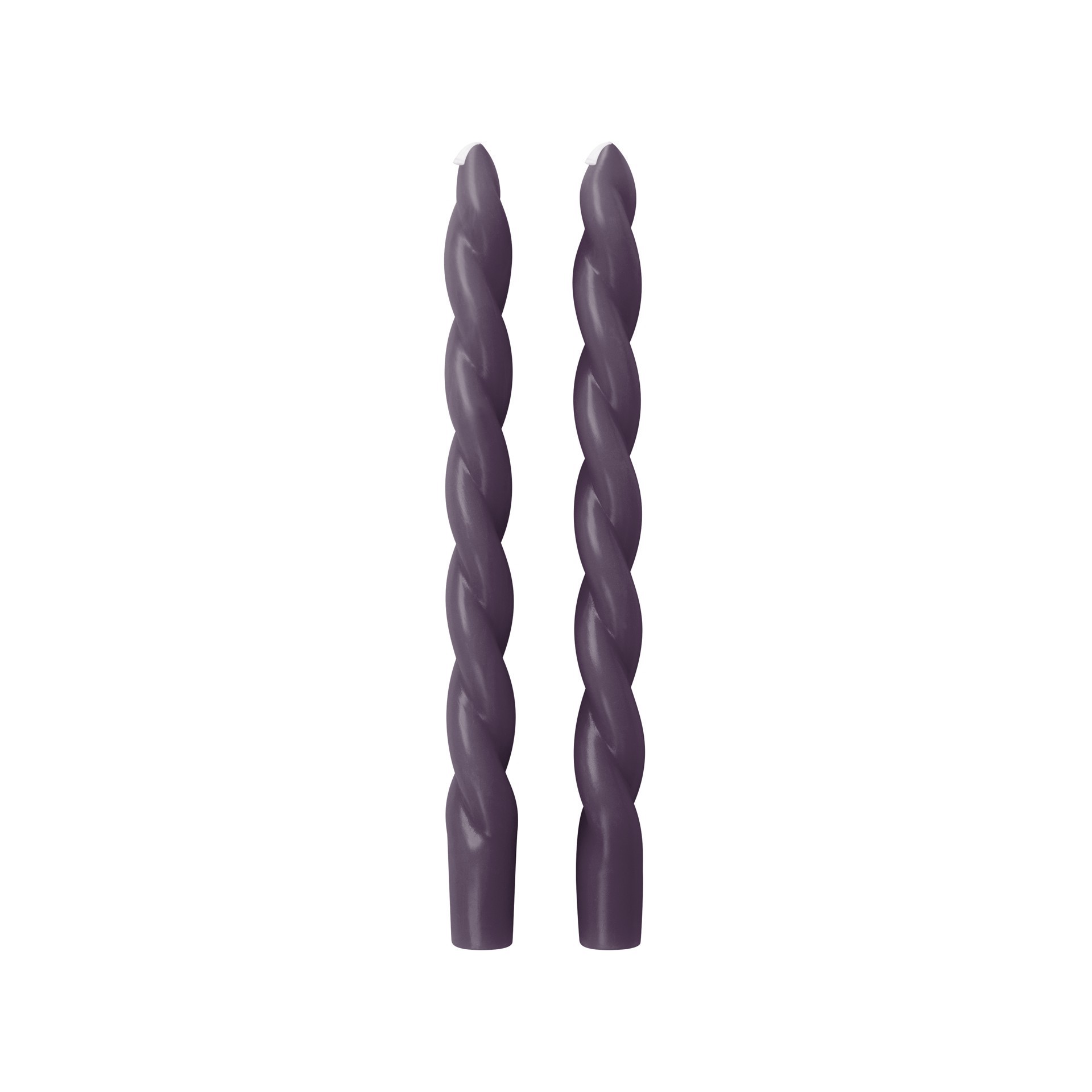 slide 3 of 3, 10" Unscented Twist Taper Candles, 2ct. By Ashland, 2 ct