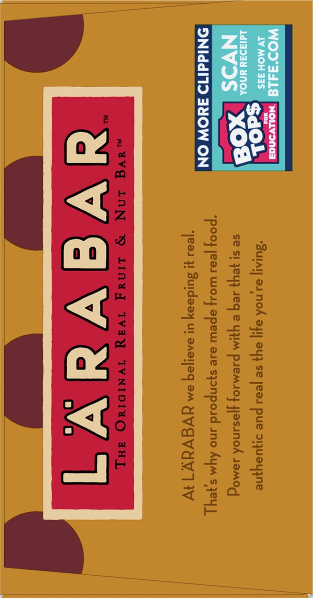 slide 5 of 9, LÄRABAR Peanut Butter Chocolate Chip, Gluten Free Fruit & Nut Bar, 18 Ct, 18 ct