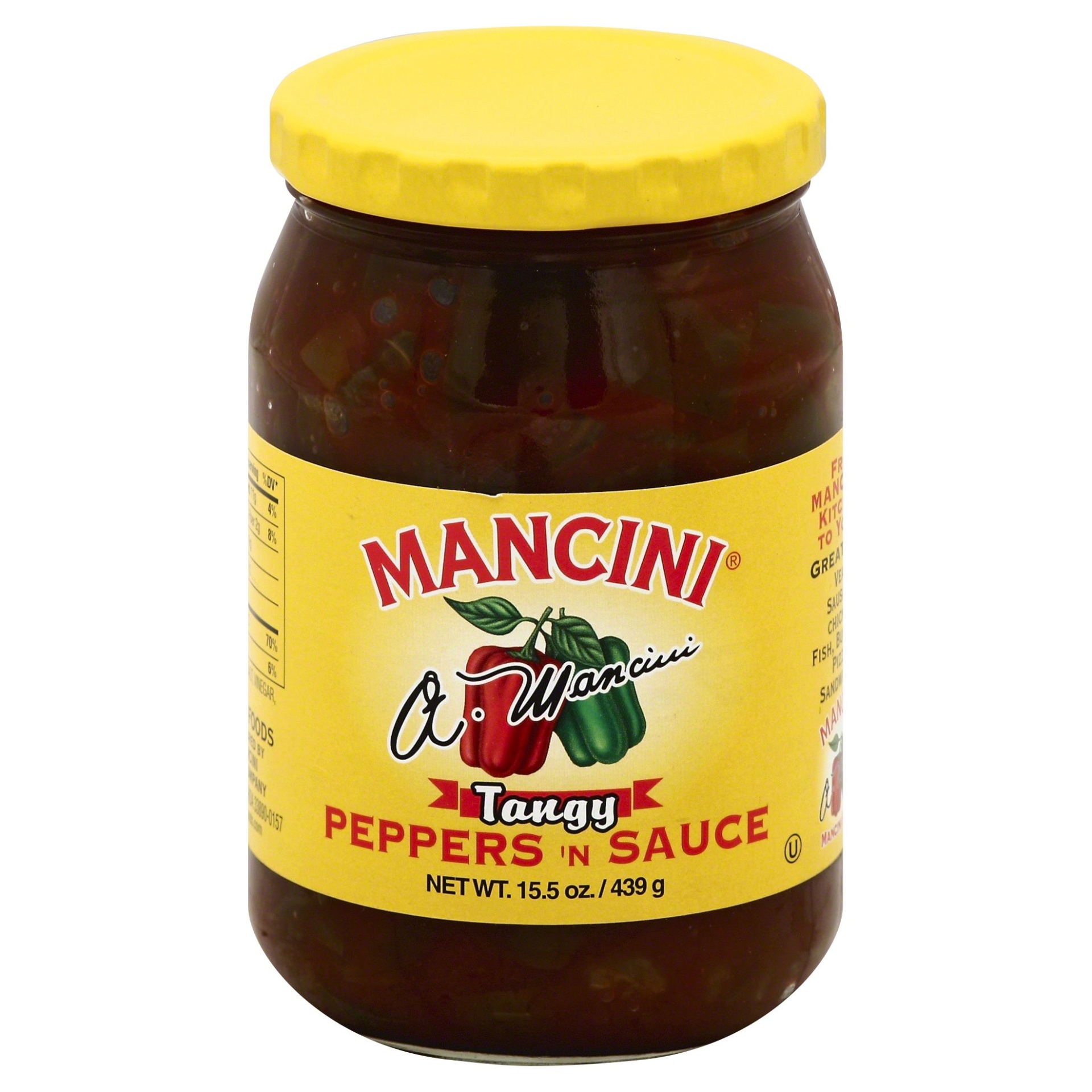 slide 1 of 2, Mancini Vegs Pepper Tangy, 16 oz