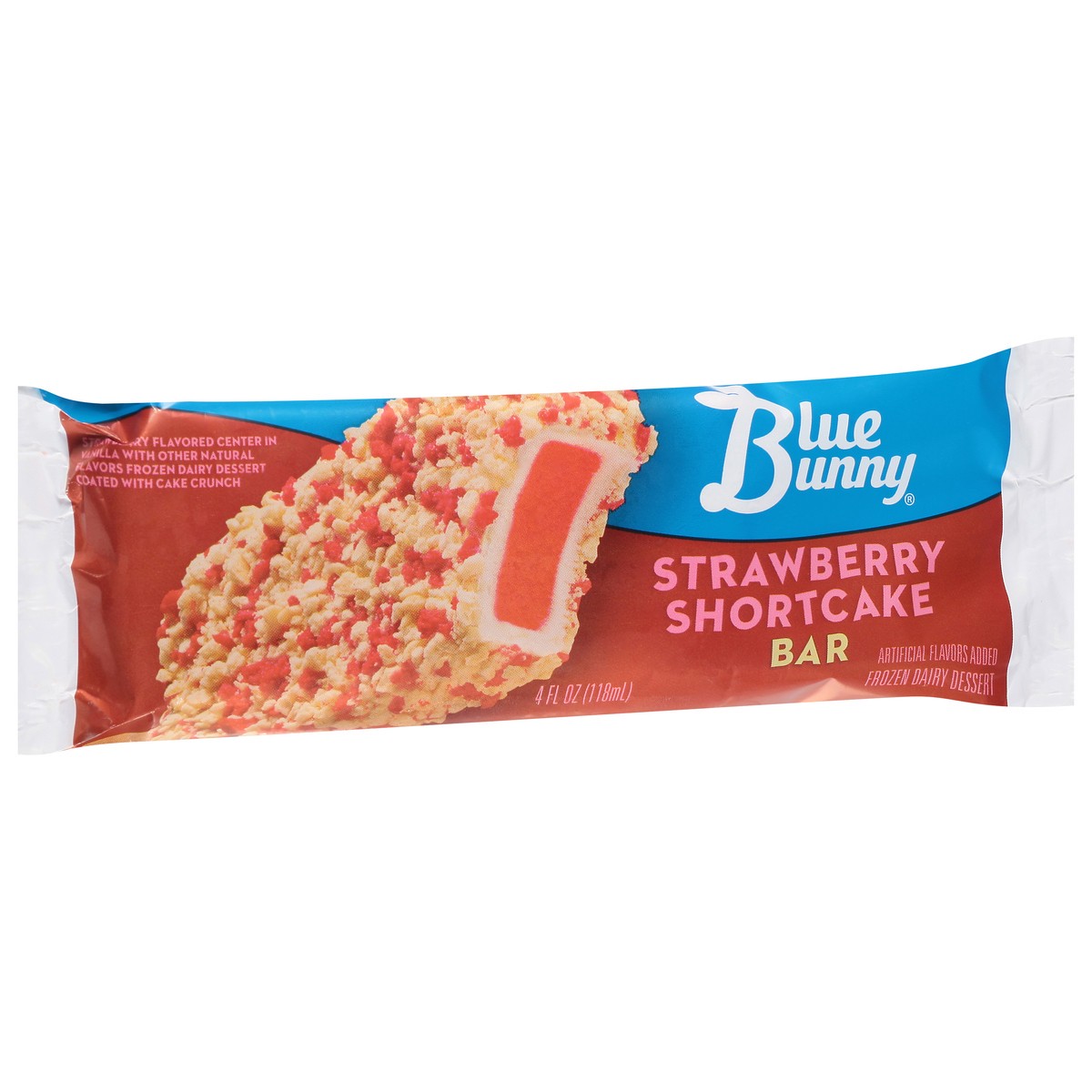 slide 9 of 9, Blue Bunny Strawberry Shortcake Bar, 4 fl oz