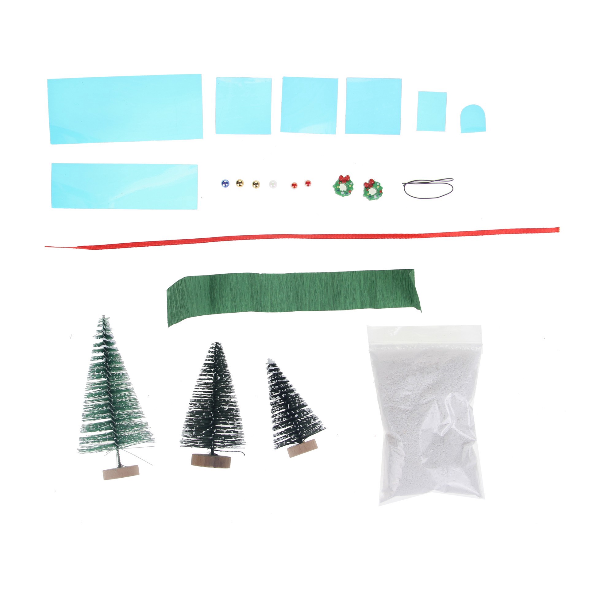 slide 9 of 9, Ice Rink Diorama Kit By Make Market, 7.6 in x 6.9 in x 8 in
