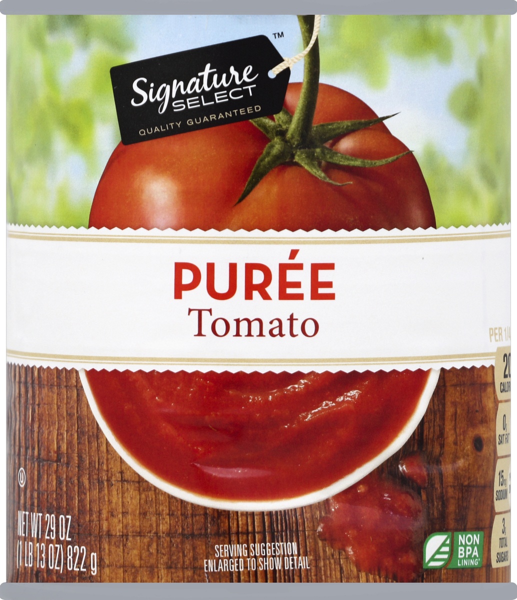 slide 2 of 2, Signature Select Tomato Puree 29 oz, 