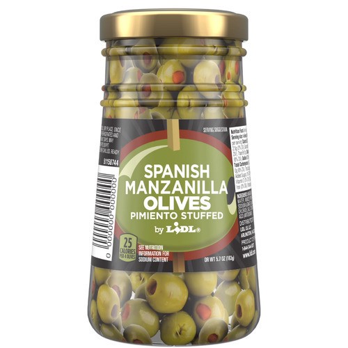 slide 1 of 1, Spanish manzanilla olives, 5.75 oz