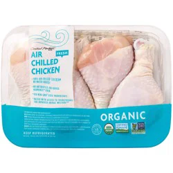Central Market Organic Air-Chilled Chicken Drumsticks