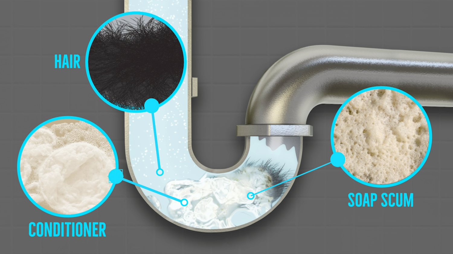 slide 4 of 6, ZEP Advanced Shower & Tub Drain Opener, 1 ct