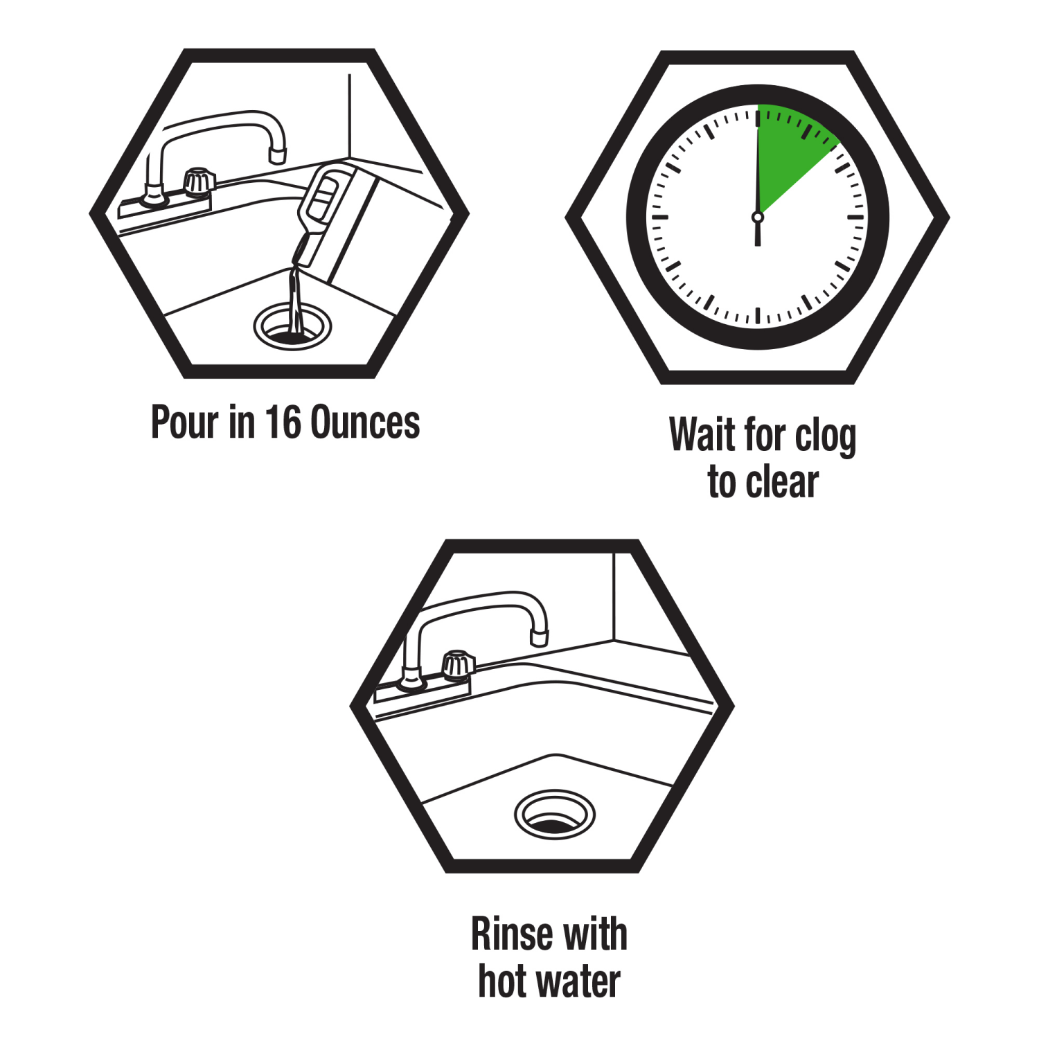 slide 5 of 7, ZEP Advanced Kitchen Sink Drain Opener, 1 ct