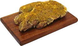 Central Market Garlic-Lemon Pepper Dry Rubbed Natural Boneless Pork