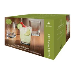 Dash Of That Stark Glass Drinkware 4 Pack