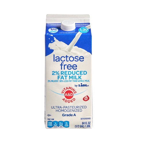 slide 1 of 1, lactose free 2% reduced fat milk, 64 fl oz