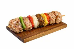 Central Market Garlic Pesto Marinated Chicken Kabob