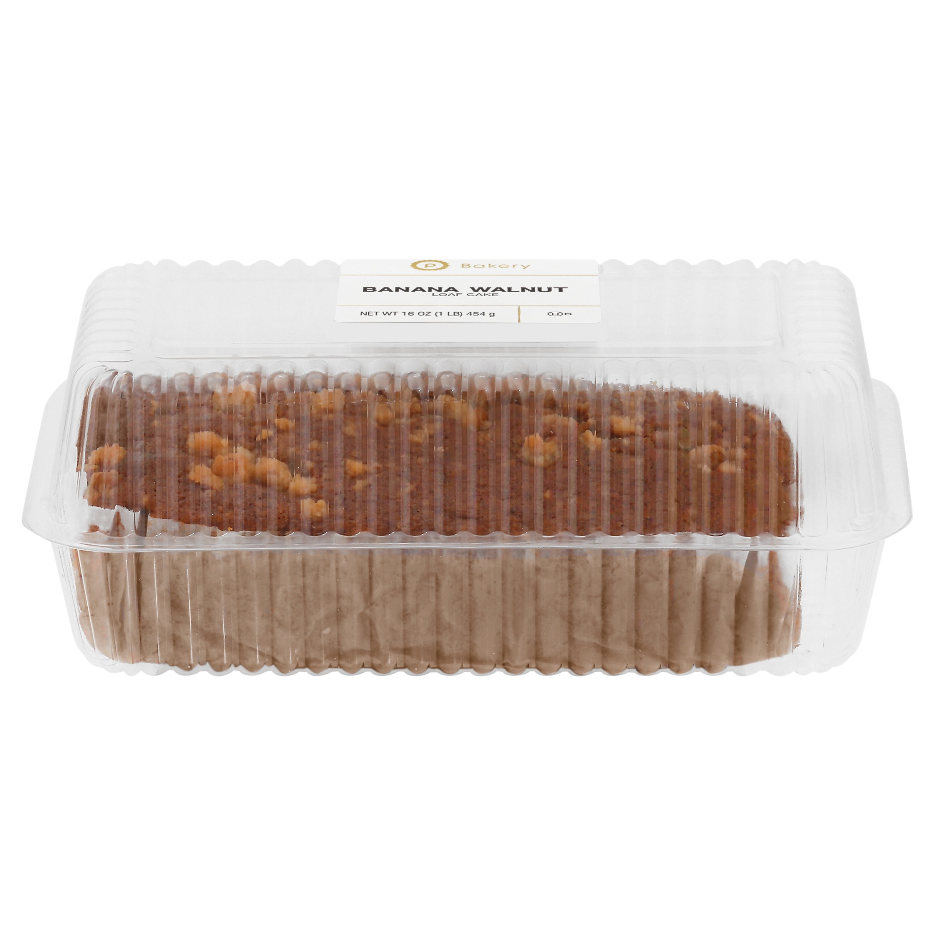 slide 1 of 1, Publix Bakery Banana Walnut Loaf Cake, 16 oz