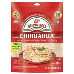 VV Supremo Chihuahua Shredded Cheese 7.06 oz