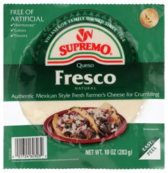 VV Supremo Fresco Queso Cheese 10 oz