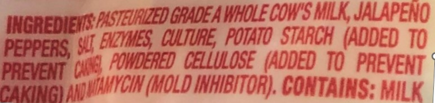 slide 2 of 3, Supremo Chihuahua Jalapeno Shredded Cheese 7.06 oz, 7.06 oz