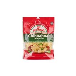 Supremo Chihuahua Jalapeno Shredded Cheese 7.06 oz