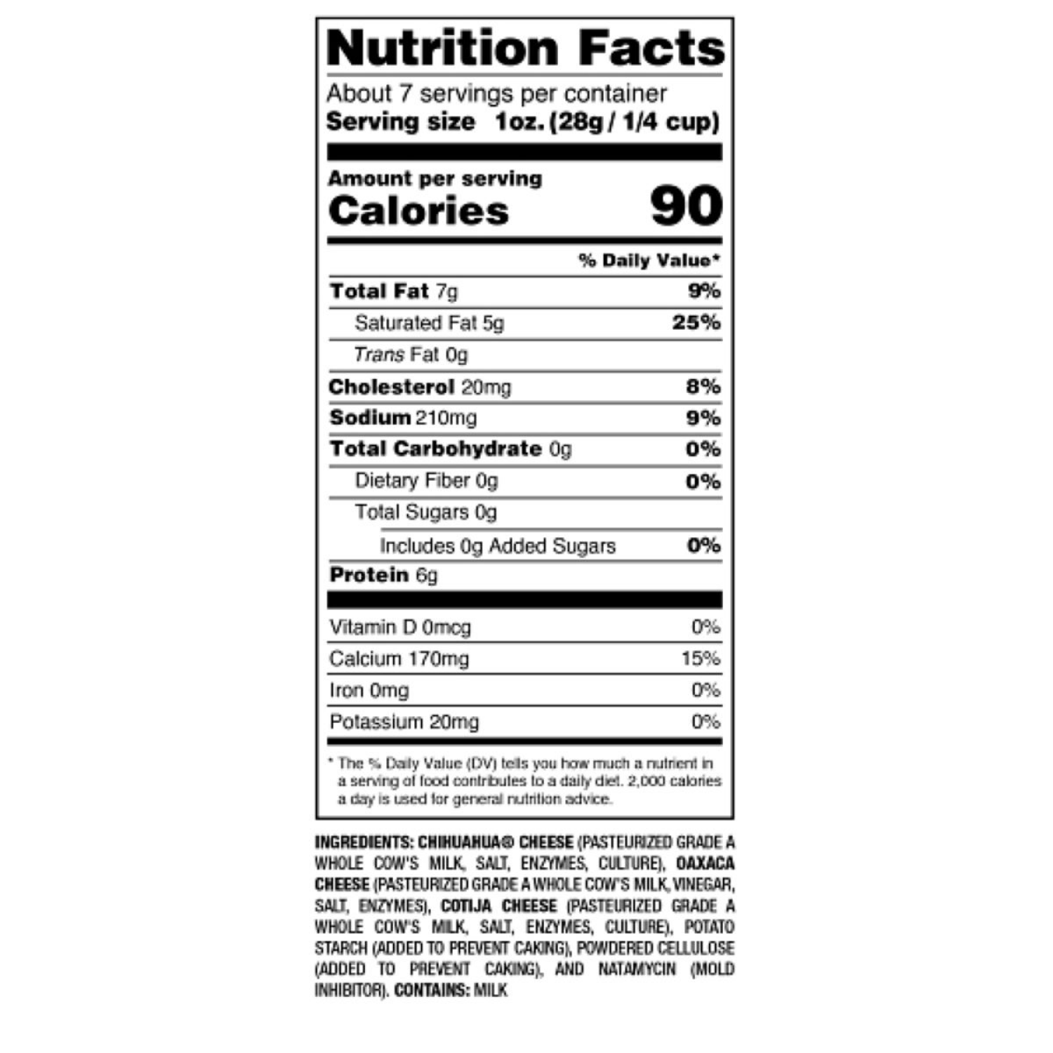 slide 3 of 3, Supremo Cheese 7.06 oz, 7.06 oz