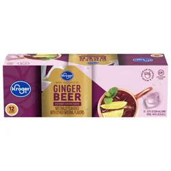 Kroger Ginger Beer - 12 ct; 12 fl oz