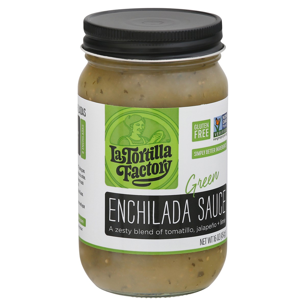 slide 14 of 14, La Tortilla Factory Green Enchilada Sauce 16 oz, 16 oz