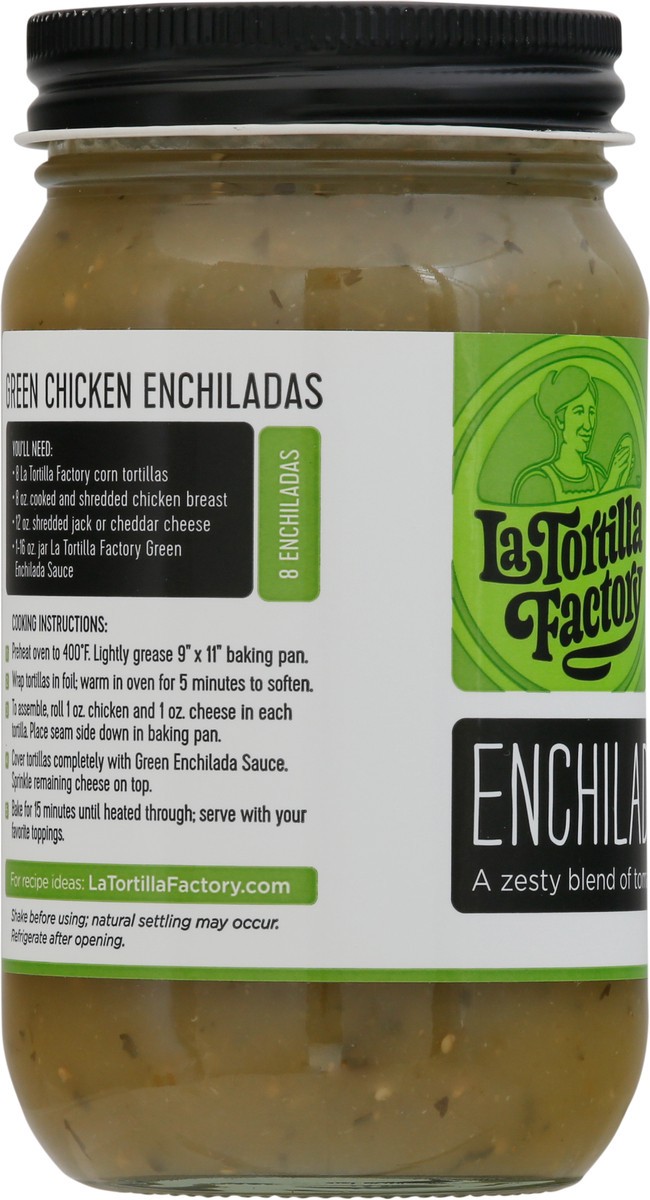 slide 2 of 14, La Tortilla Factory Green Enchilada Sauce 16 oz, 16 oz