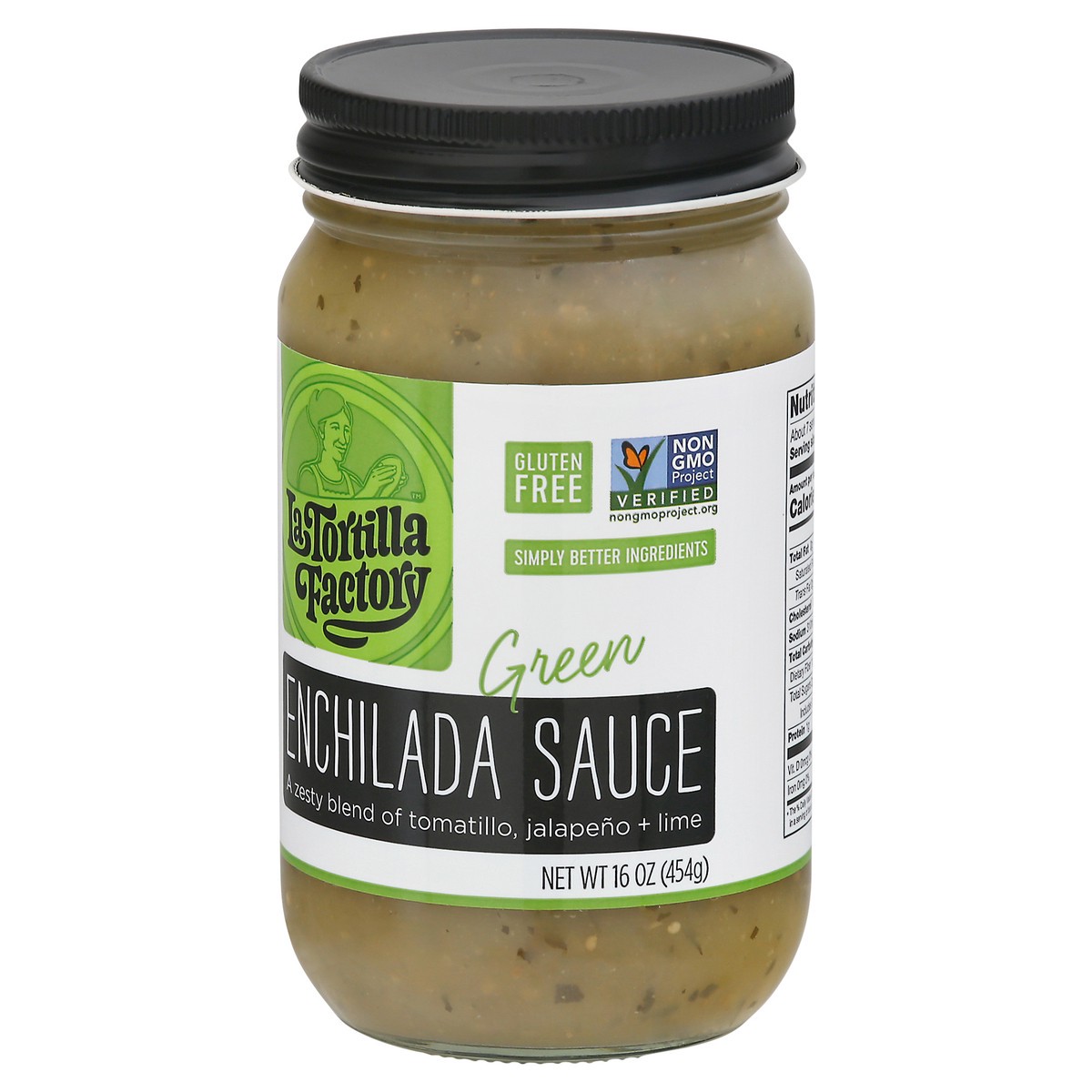 slide 10 of 14, La Tortilla Factory Green Enchilada Sauce 16 oz, 16 oz