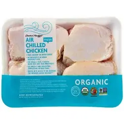 Central Market Organic Air Chilled Bone In Chicken Thighs