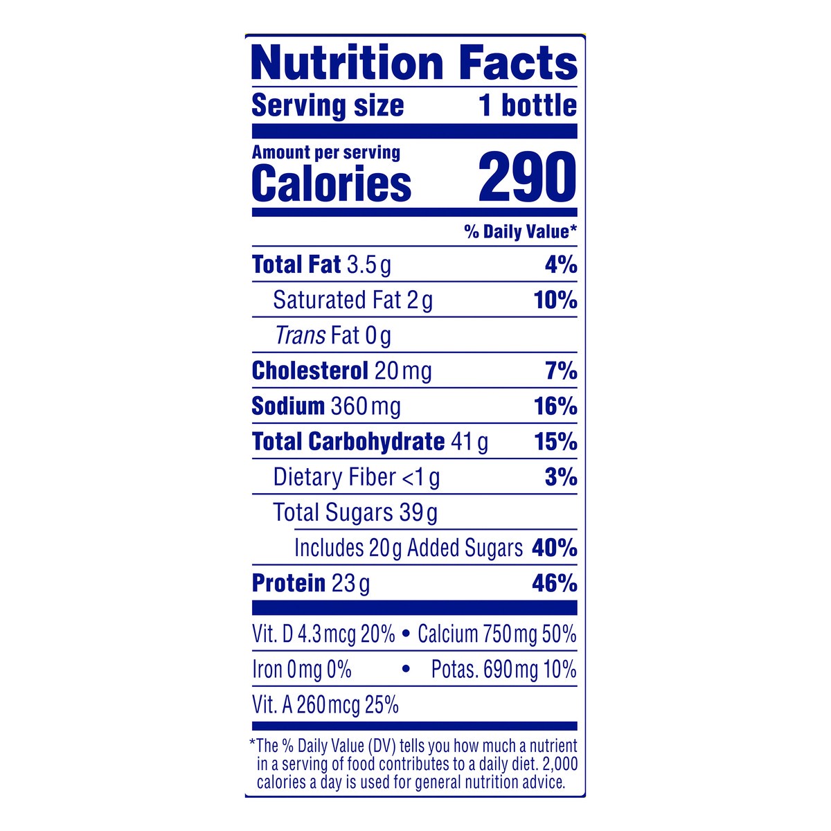 slide 3 of 8, Nesquik Nestle NESQUIK Protein Power Buncha Banana Milk, Pack of 12 – Ready to Serve Milk Drink with 23 grams of Protein in a Resealable Bottle, 14 fl oz