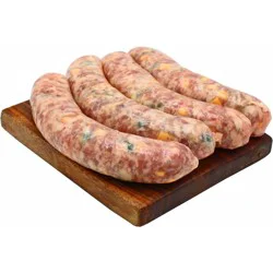 Central Market Jalapeño Cheddar Pork Sausage