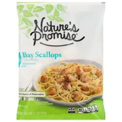 Nature's Promise Wild Caught Bay Scallops 60-80 ct per lb Frozen