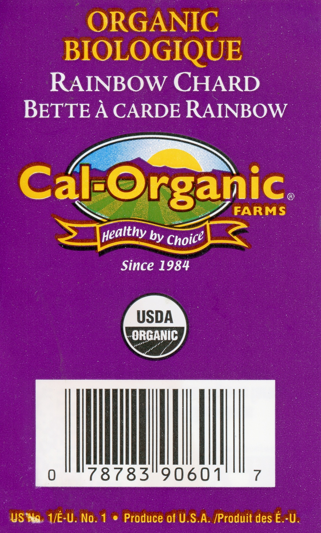 slide 5 of 5, Cal-Organic Farms Rainbow Chard, 1 ct
