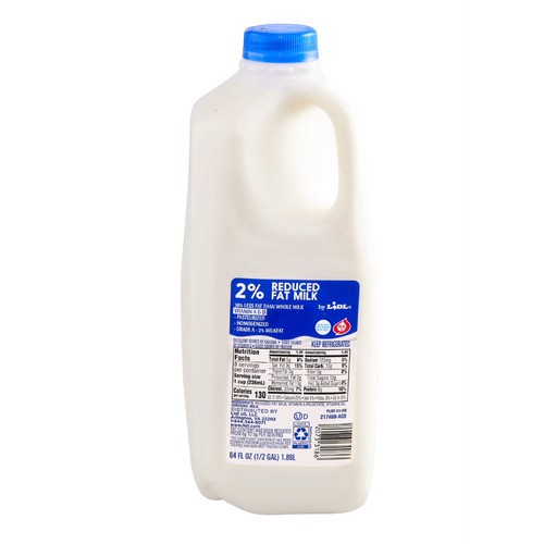 slide 1 of 1, 2% reduced fat milk, 64 fl oz