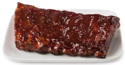 Signature Cafe St Louis Ribs Half Rack Sweet Savory Sauce Cold - 10 Oz