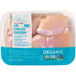 Central Market Organic Air-Chilled Boneless Skinless Chicken Thighs