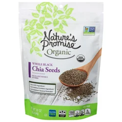 Nature's Promise Organic Whole Black Chia Seeds