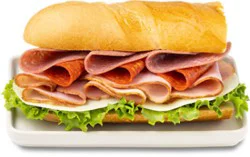 Readymeals Italian Style Sandwich On Sour Dough Roll Cold - Each