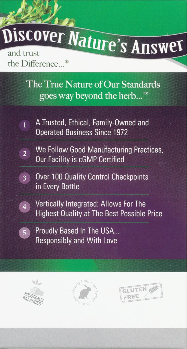 slide 9 of 9, Nature's Answer 500 mg Bacopa 90 Vegetarian Capsules, 90 ct