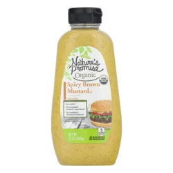 Nature's Promise Organic Spicy Brown Mustard