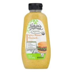 Nature's Promise Organic Spicy Brown Mustard