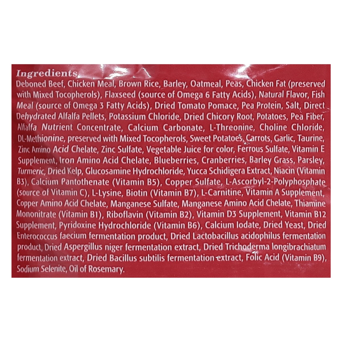 slide 9 of 10, Blue Buffalo Adult Beef Dog Food, 5 lb