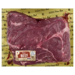 Giant USDA Prime Natural Beef Chuck Roast Vacuum Sealed Fresh
