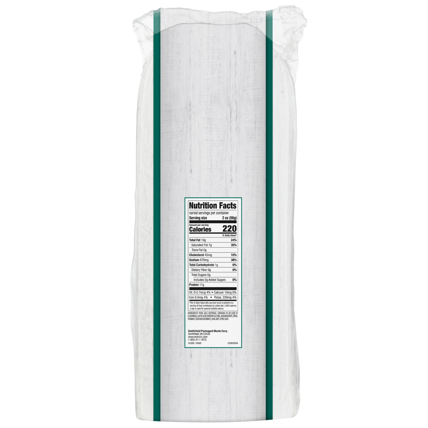 slide 2 of 2, Eckrich Genoa Salami, per lb