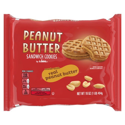 slide 1 of 1, peanut butter sandwich cookies, 16 oz