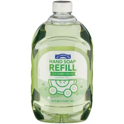 Hill Country Fare Hand Soap Refill - Cucumber Melon