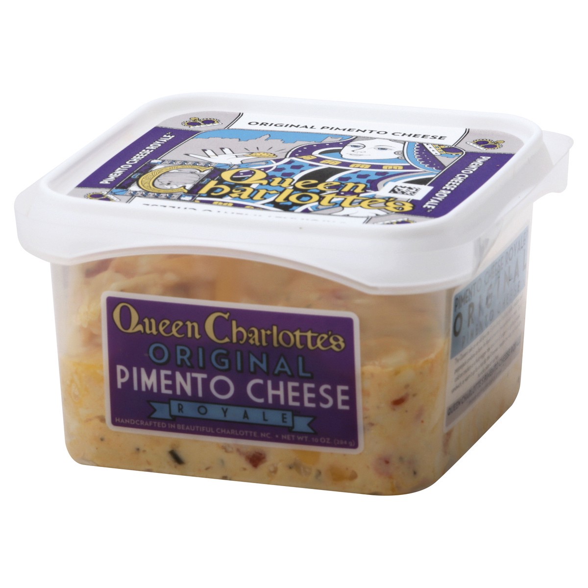 slide 11 of 13, Queen Charlottes Queen Charlotte's Pimento Cheese Royale Original Pimento Cheese, 10 oz