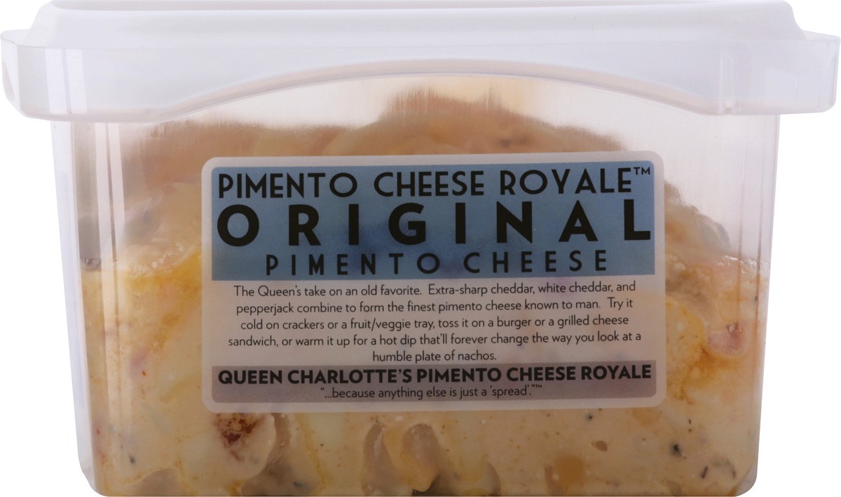 slide 3 of 13, Queen Charlottes Queen Charlotte's Pimento Cheese Royale Original Pimento Cheese, 10 oz